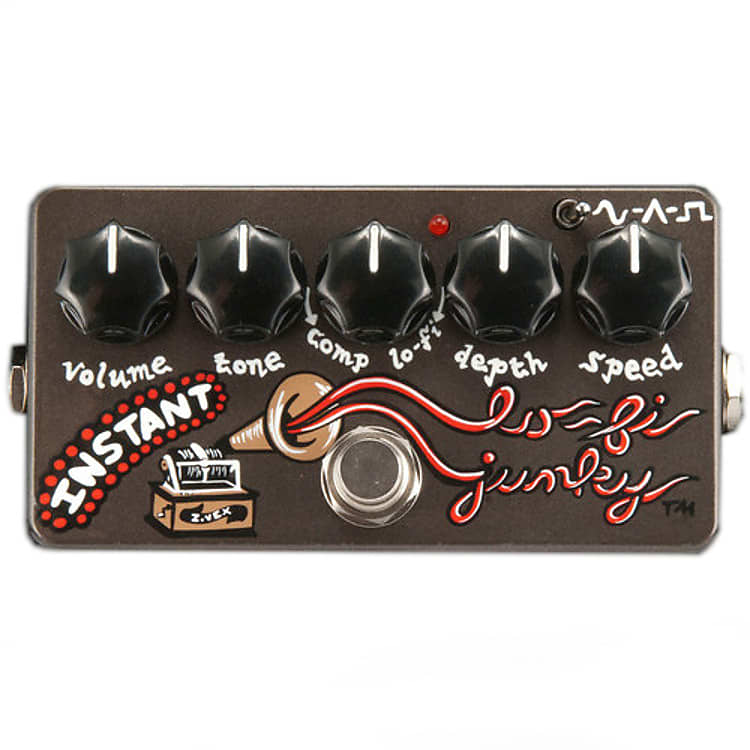 ZVEX Instant Lo-fi Junky Hand Painted Guitar Pedal image 1