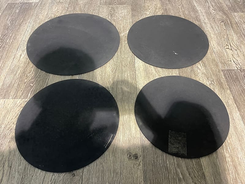 Drum Kit Foam Silencer Practice Pads x4 / Drum Accessory SP4 Reverb
