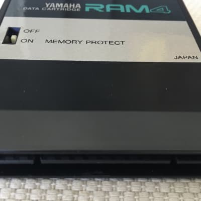 Yamaha RAM4 DATA CARTRIDGE  for TX802 DX7II S FD RX5 RX7 NEW Battery.#3 image 6