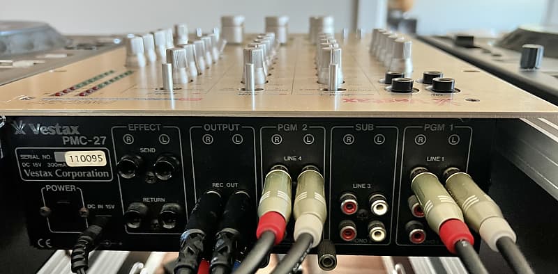 Vestax PMC-27 Gold | Reverb
