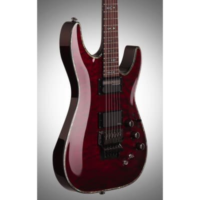 Schecter Hellraiser C-1 FR-S Electric Guitar, Black Cherry image 5