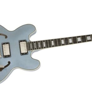 Epiphone ESS355 Pelham Blue Semi Hollow Electric Guitar w Gig Bag, Stand, Tuner and More image 3