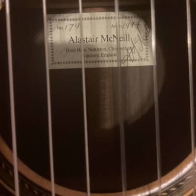 Alastair McNeill 1994 Concert Classical Hauser style Guitar image 7