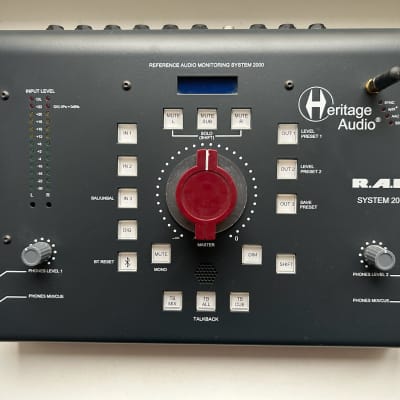 Heritage Audio RAM System 2000 Desktop Monitor Controller with Bluetooth