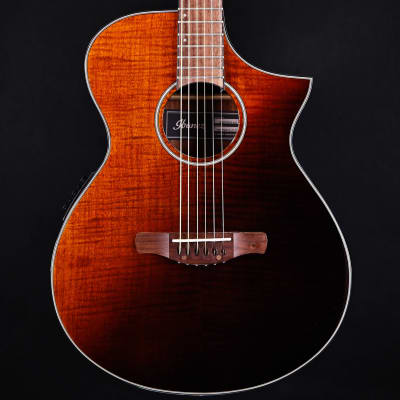 Ibanez AEWC32FM Acoustic-Electric, Amber Sunset Fade Gloss 4lbs 0.2oz image 3