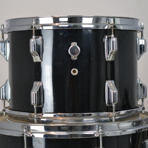 Rogers Jet Black Pearl "Powertone" Drum Kit w/ 26" Bass Drum image 7