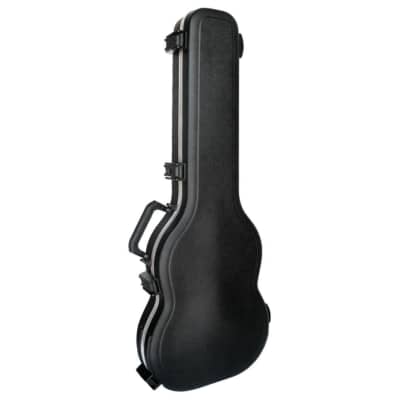SKB Cases SG Guitar Hardshell Case with TSA Latch, Over-Molded Handle, and Full Length Neck Support for Gibson and Epiphone SG Guitars for sale