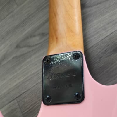 ibanez rg-550 Fシリアル 1991年日本製 Dimarzio IBANEZ RG 550 Light Shell Pink-Dimarzio-1991-92 Year - one