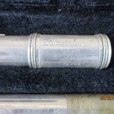 Gemeinhardt 2SP Straght-Headjoint Flute with Offset G. Made in USA image 4