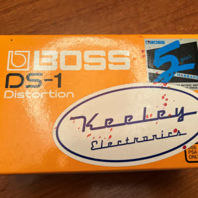 Boss DS-1 Distortion with Keeley Ultra Mod | Reverb