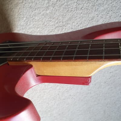 Gibson Victory Standard Bass 1981 - 1985 - Candy Apple Red image 8