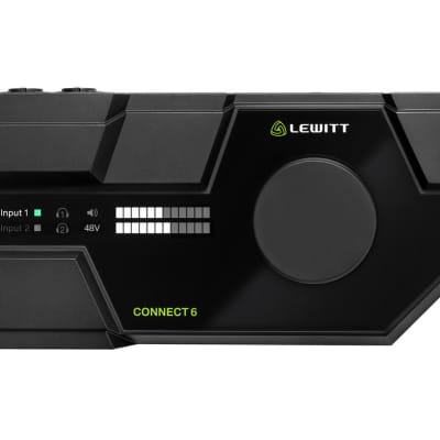 Lewitt CONNECT6 DSP Powered Dual USB-C Audio Interface image 1