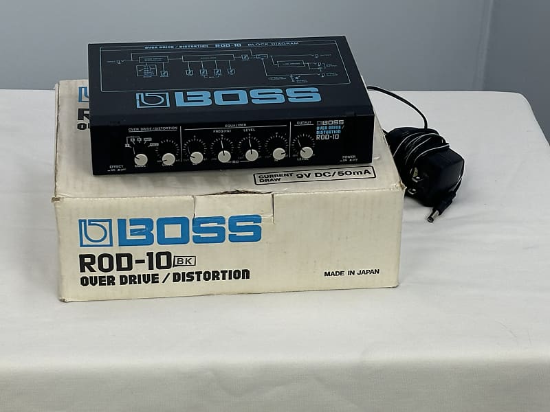 BOSS ROD-10（オーバードライブ・ディストーション、ハーフラック） BOSS ROD-10 オーバードライブ〜ファズまで幅広くカバーする