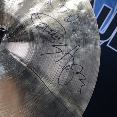 Carmine Appice's Sabian 18" HH Medium Thin Crash Cymbal, Signed! (CA2 #3) image 9