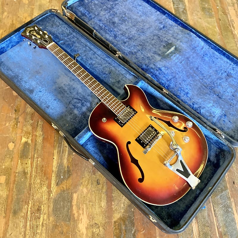 Guild T100-d Electric guitar c 1965 Sunburst original