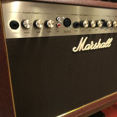 Marshall AS50D 50-Watt 2x8 2-Channel Acoustic Combo Amp image 2