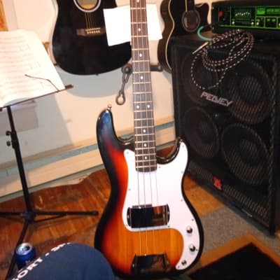 Glarry P-Bass 2023 - Sunburst for sale