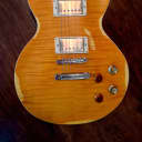Vintage V100MRPGM Distressed Lemon Drop Flame Top Peter Green/Gary Moore Guitar Demo Video Inside
