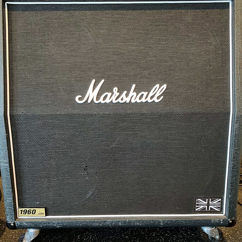 Marshall 1960a 300w 4x12 mono/stereo angled cabinet black image 1