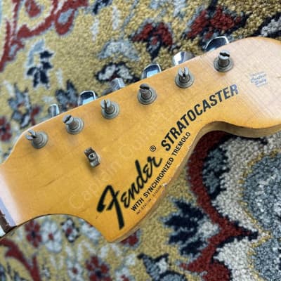 1969 Fender - Stratocaster Neck & Plate & Screws - ID 3243 image 7