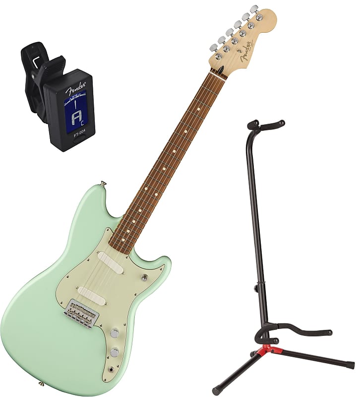 Fender Offset Series DUO SONIC PF SURF GREEN Electric Guitar