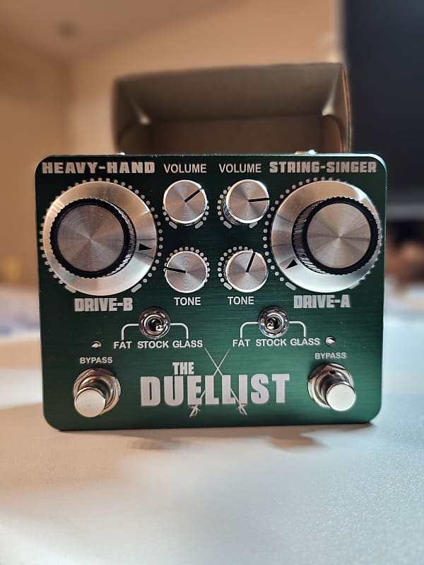 King Tone Guitar The Duellist Dual Overdrive V2 2022 - Green | Reverb
