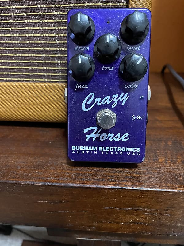 Durham Electronics Crazy Horse Pedal Purple Reverb