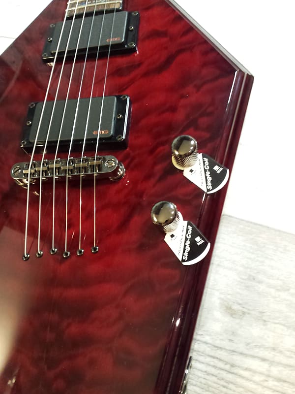 Schecter Hellraiser Casket Electric Guitar EMG Pickups Locking