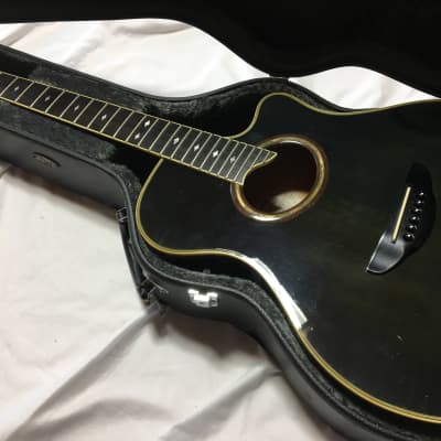 Yamaha Apx-10s Electric/Acoustic guitar black | Reverb