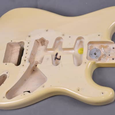 1979 Vintage Fender Stratocaster STRAT Body ~Transparent Blonde~ Ash USA 1970s Kahler image 12