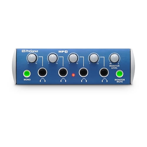 PreSonus HP4 4-Channel Loud, Clean and Clear 130mW/Channel Headphone Amplifier image 1