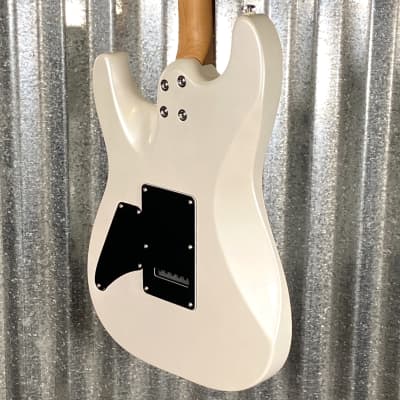 Musi Capricorn Fusion HSS Superstrat Pearl White Guitar #0183 Used image 10