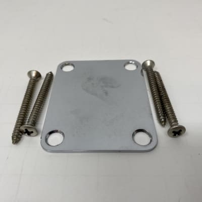 ギター fender mex roadworn 56`srelic neck plate Fender Road Worn Guitar Neck Plate with Mounting Screws
