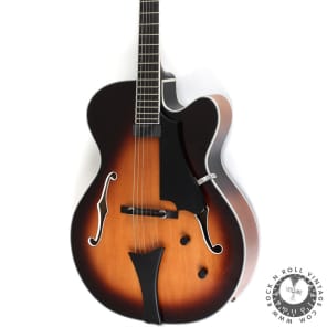 Hofner J17-SB  Archtop  - Single pickup Jazz Guitar in Sunburst image 5