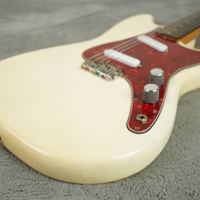 1963 Fender  Duo Sonic - Olympic White + OHSC image 7