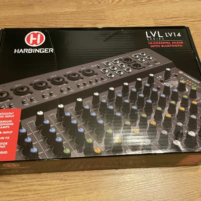 Harbinger LV14 Mixer with USB Audio Interface, FX and Bluetooth Streaming image 3
