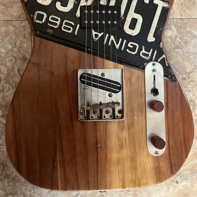 Mike Gee Kustoms T-style SH w-license plate - Natural w/stain image 2