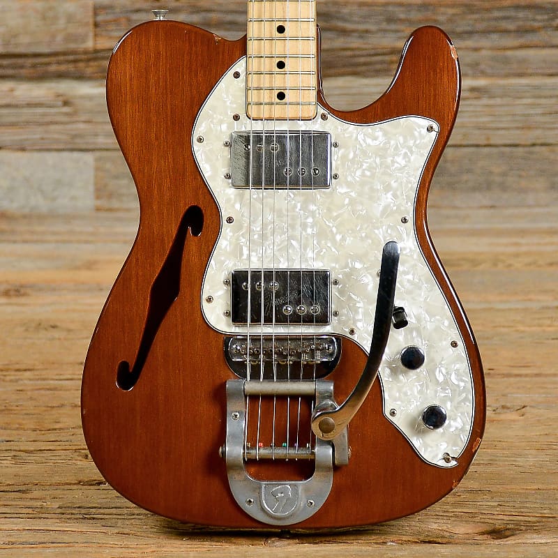 Fender Telecaster Thinline with Bigsby (1972 - 1975) | Reverb