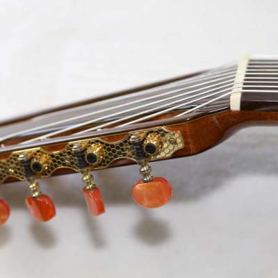 Bartolex SLC10CEL Classical 10-String Harp Guitar, w/Pickup, Cutaway, Sound Port, w/Softshell Case image 9
