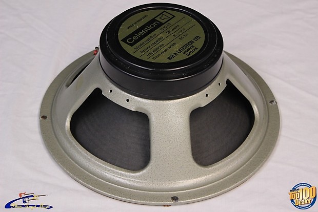 全額返金保証付 ROLA CELESTION G12M Blackback MADE IN ENGLAND 1978年製-