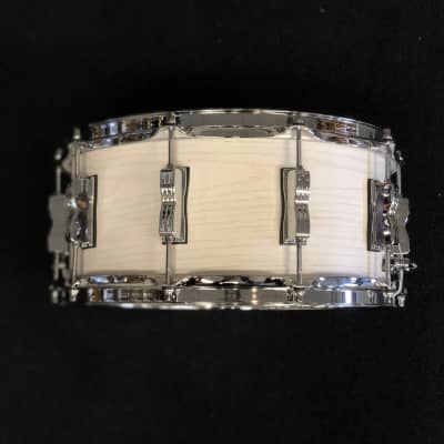Ludwig 14"x6.5" Keystone X Snare Drum in Snow White Finish image 3