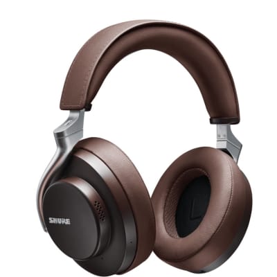 Shure AONIC 50 Wireless Noise-Cancelling Headphones, Brown, Blemished image 3