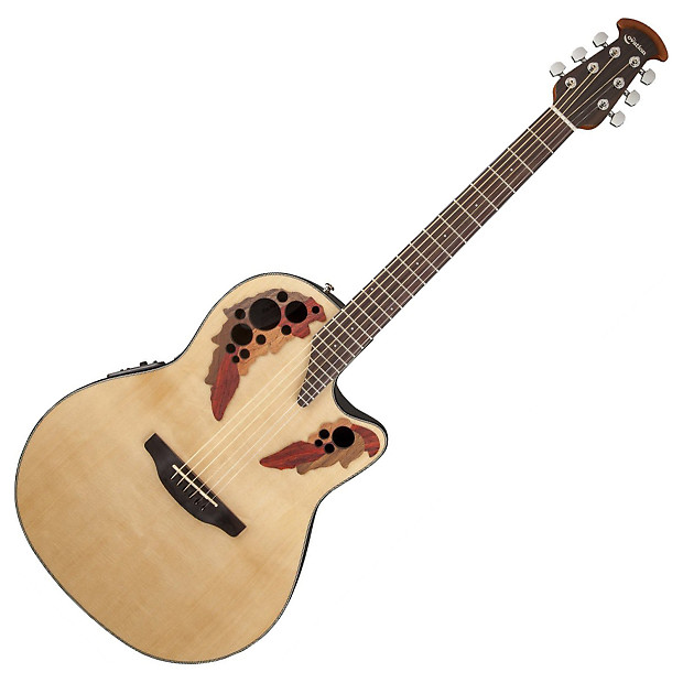 ⚫︎OVATION Celebrity Elite CE44-RBB Amazon.com: Ovation Celebrity Elite CE44-RBB Mid-Depth