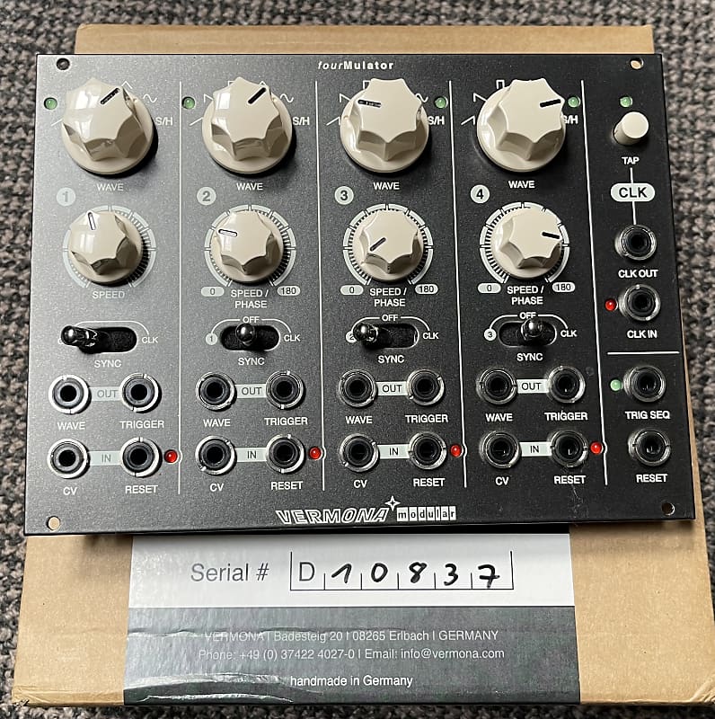 Vermona Fourmulator Quad Digital LFO | Reverb