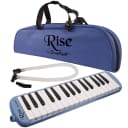 Rise by Sawtooth Piano Style Melodica with 32 Keys, Blue