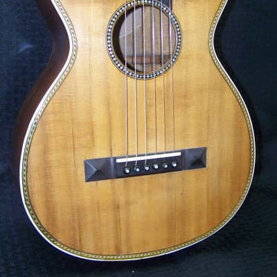 Unknown Martin/Stauffer style parlor guitar 1830s/40s image 2