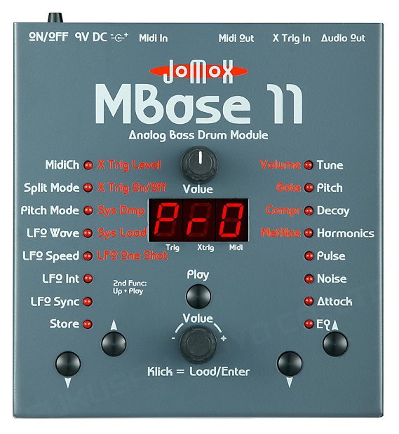 Jomox MBase 11 | Reverb