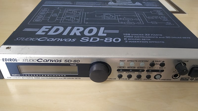 Edirol (Roland) Studio Canvas SD-80