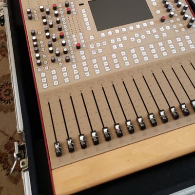 CADAC CDC Four Digital Mixing Console with the CDC I/O 3216 Stagebox 2012 Gold / Red image 5