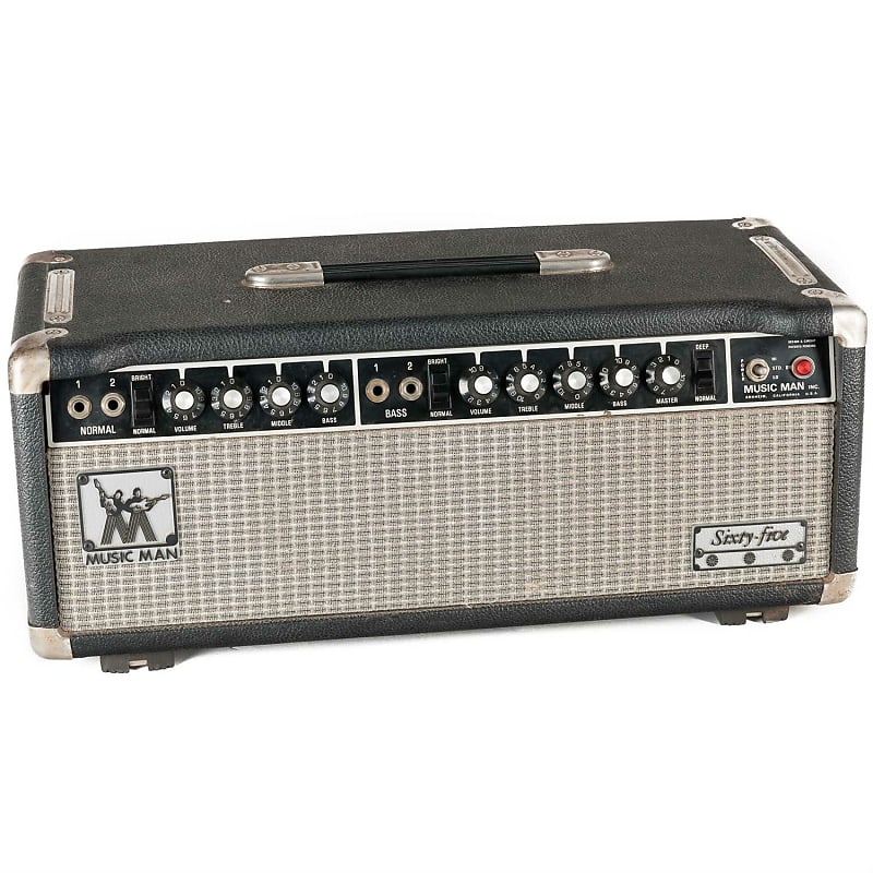 Music Man Sixty-Five 2-Channel 65-Watt Guitar Amp Head 1974 - 1979 image 1